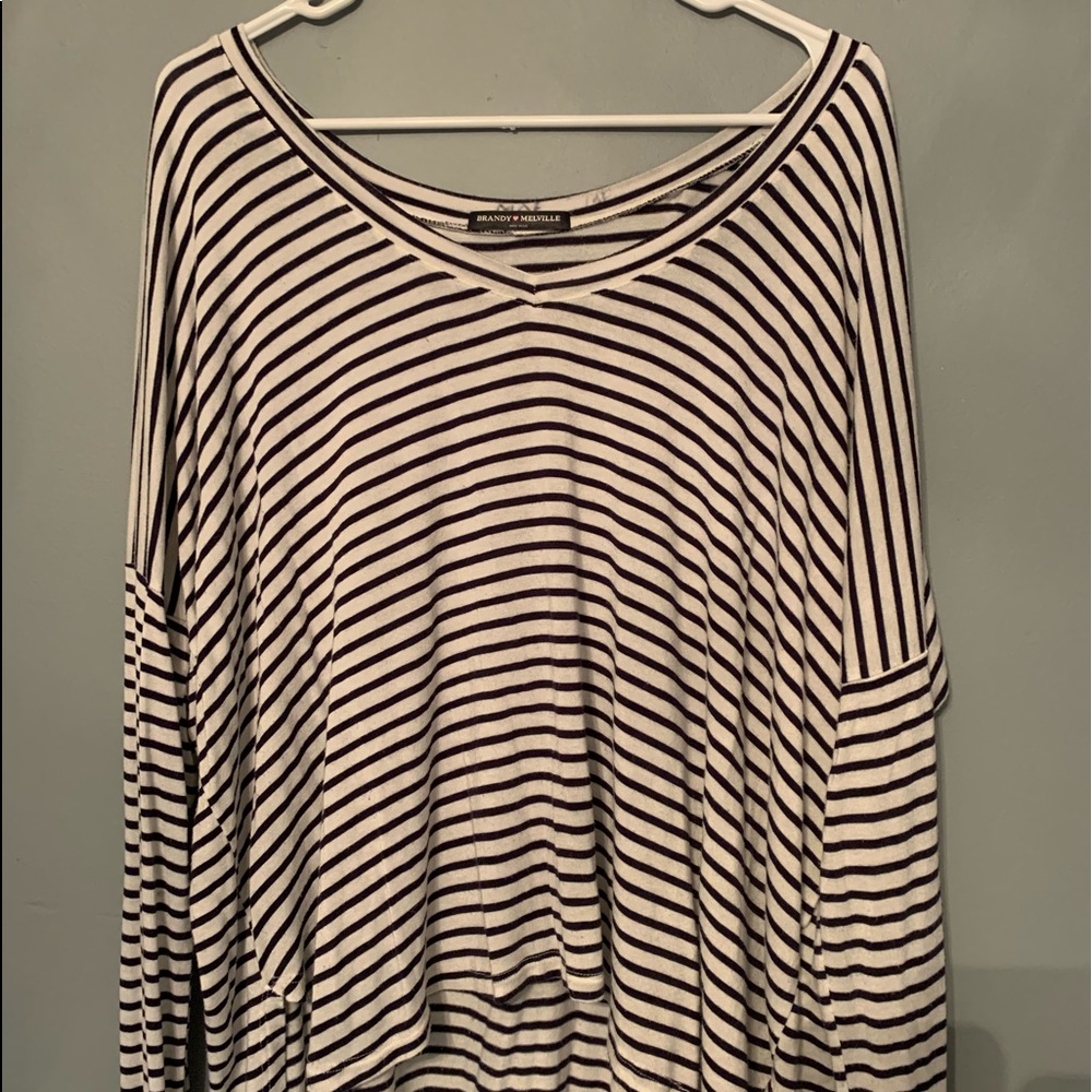 brandy melville striped top
